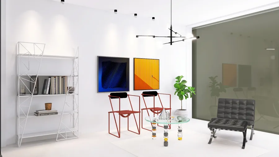 lounge 3d design renderings