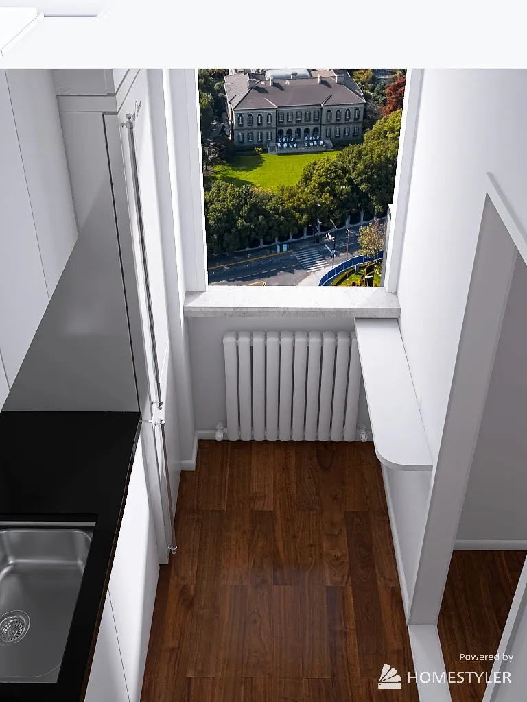 Small Swedish Apartment 3d design renderings