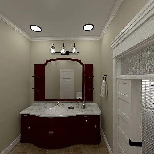 Bathroom 5 3d design renderings