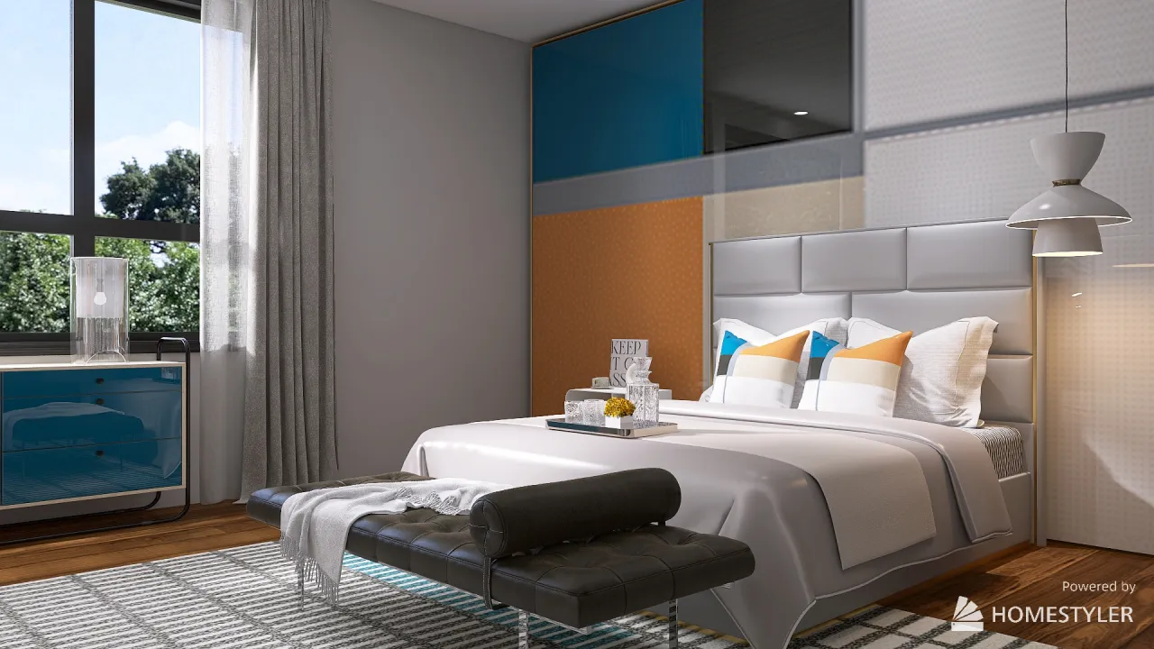 MasterBedroom 3d design renderings