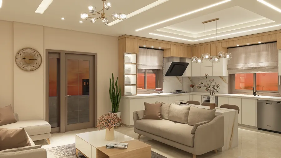 Hiba - Beit Enan 3d design renderings