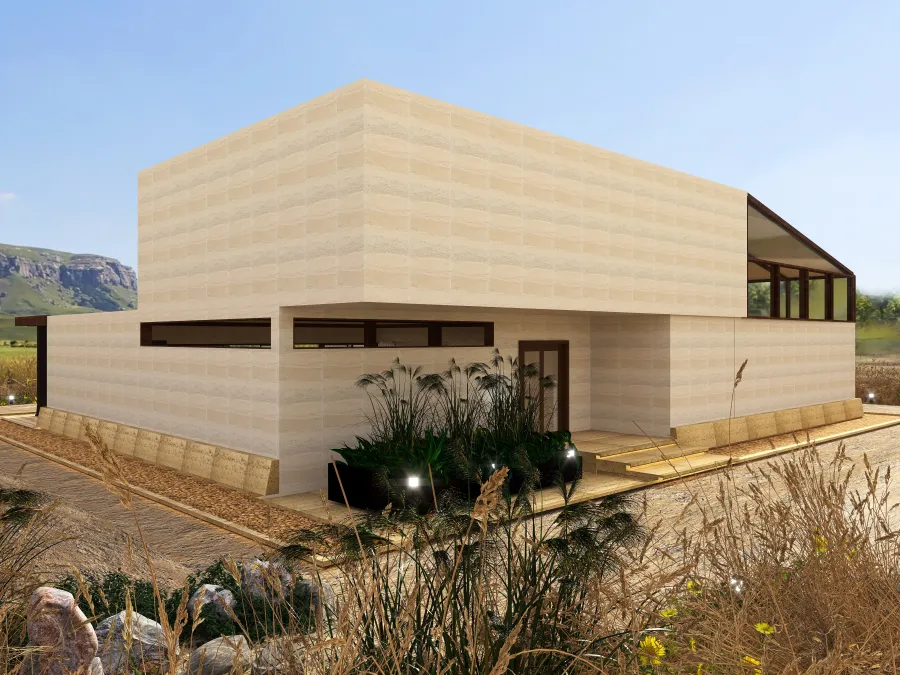 RE House 3d design renderings