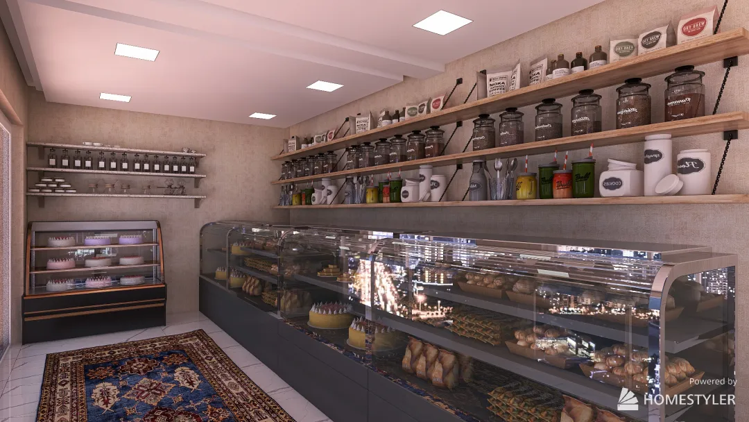bakery garden 2 3d design renderings