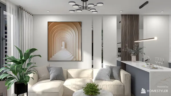 Professional interior design created with Homestyler 3D design software