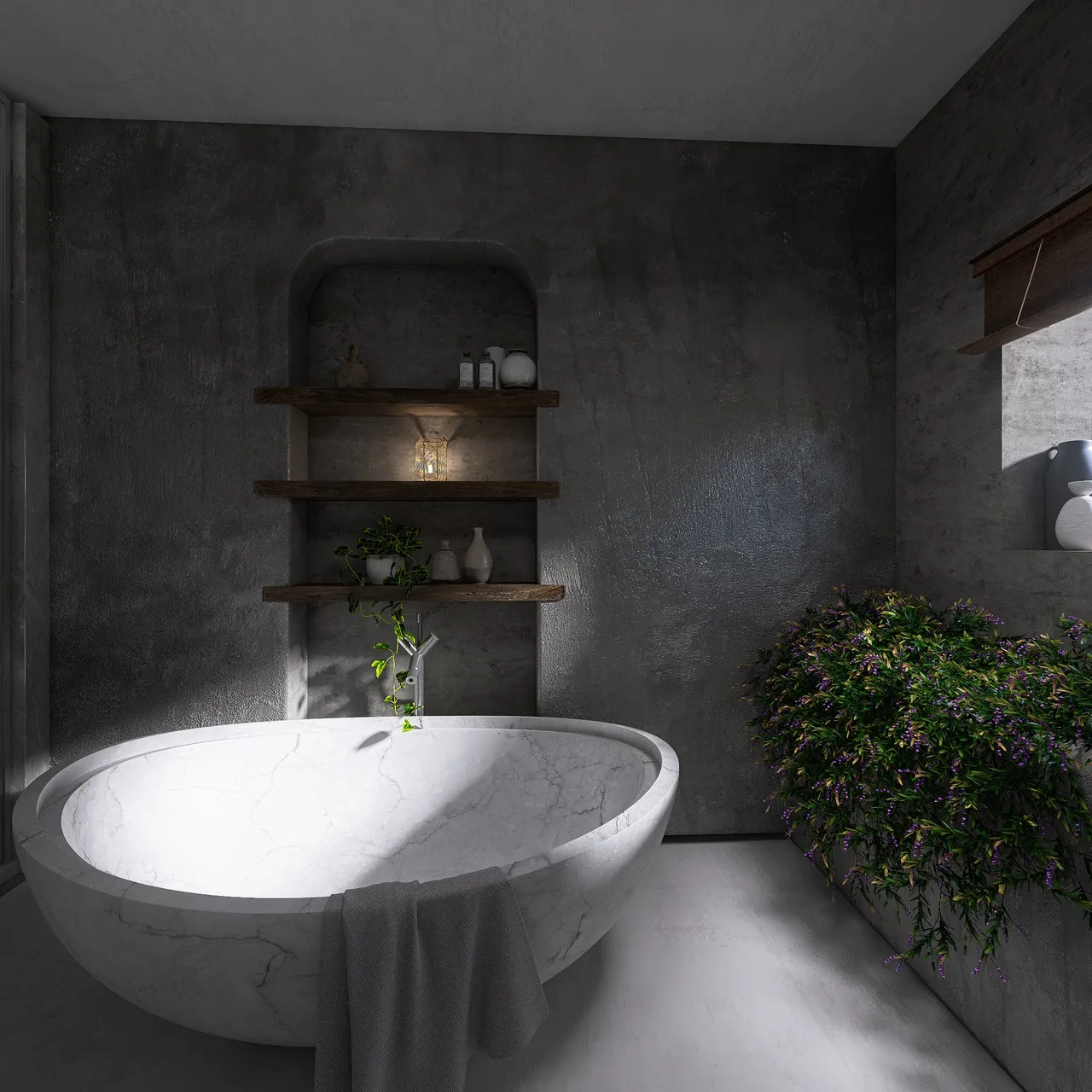 Bathroom 3d design renderings