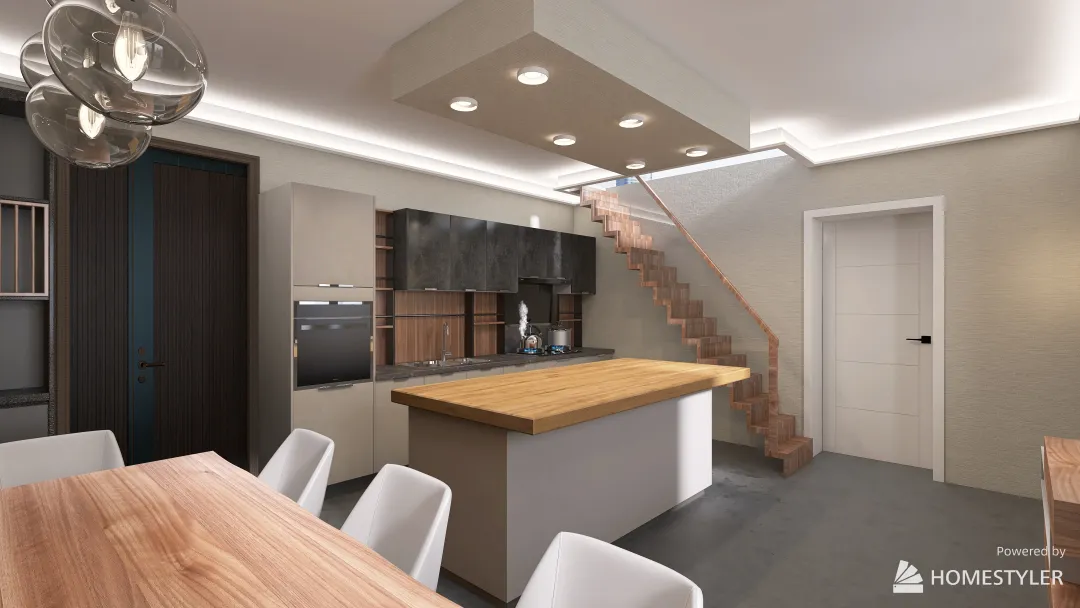 Casa Luni 3d design renderings