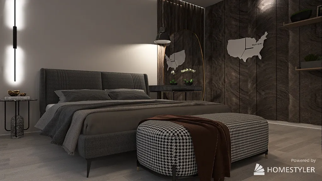 bedroom 3d design renderings