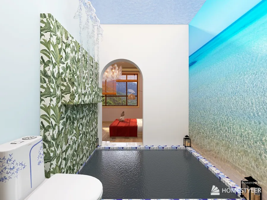 K. Bathroom 3d design renderings