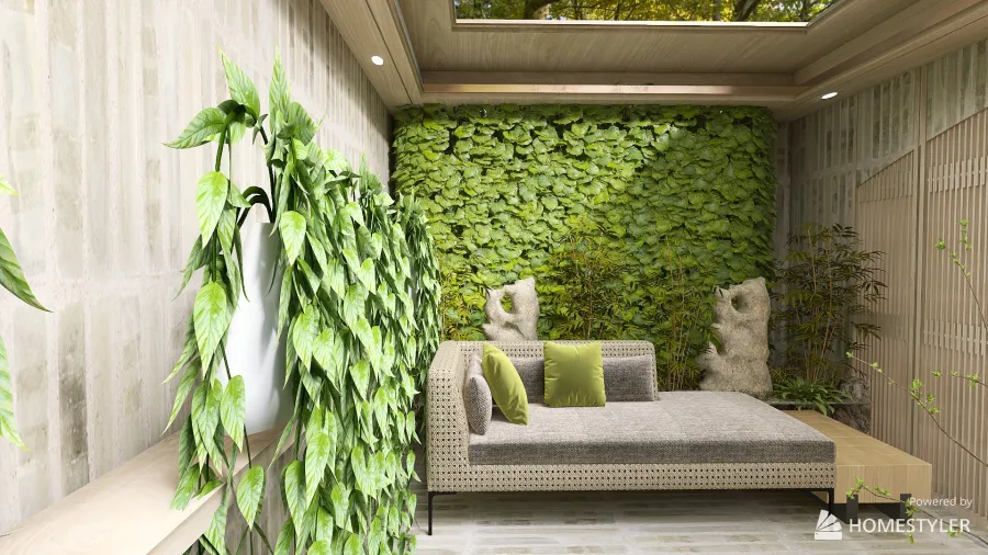 Garden room 3d design renderings