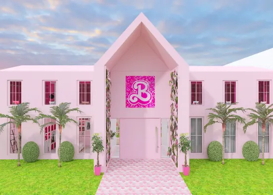 Barbie Dream House | Malibu Mansion Design Rendering