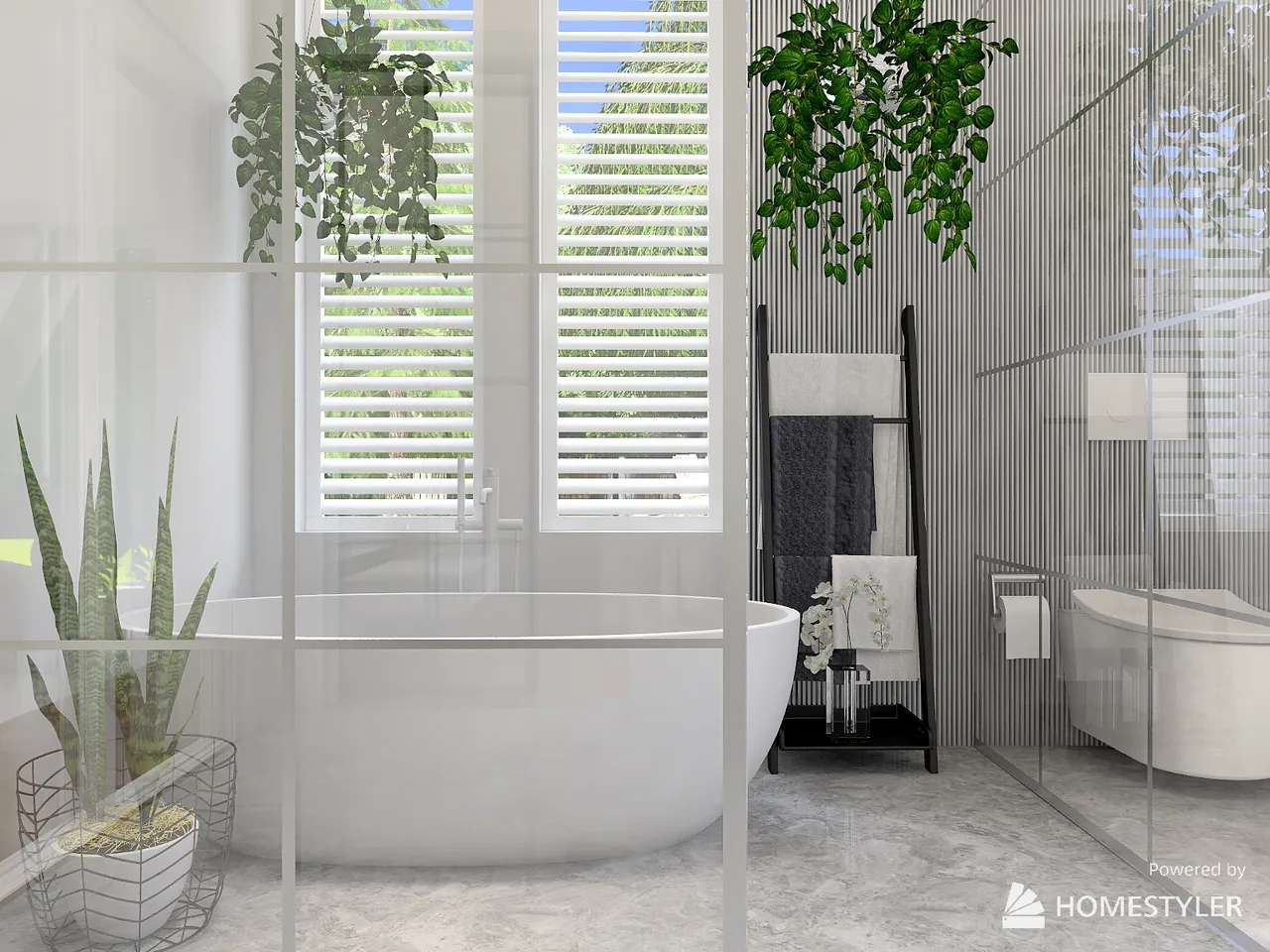 MasterBathroom 3d design renderings