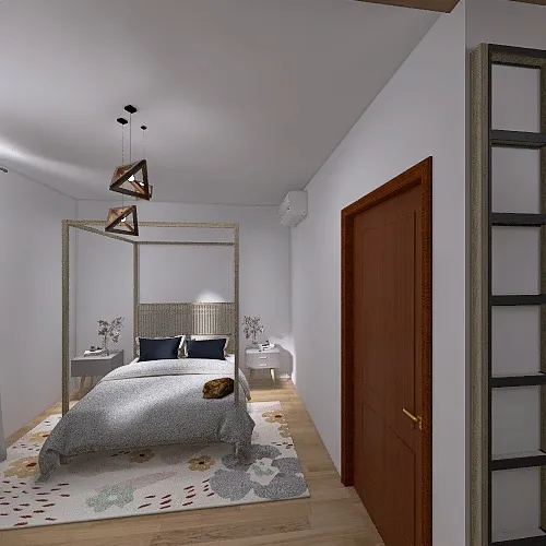 Chambre 3d design renderings
