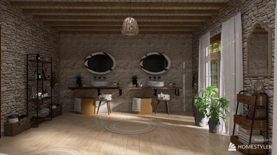 Maison rural France 3d design renderings