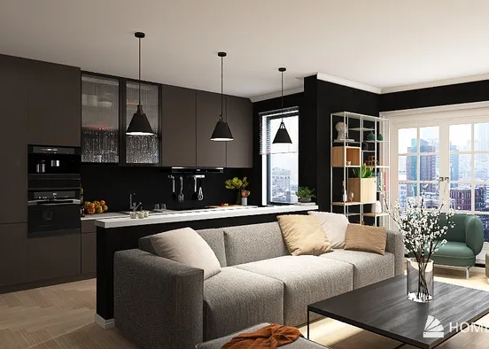 # Room 3 - Honeycomb Element Design Rendering