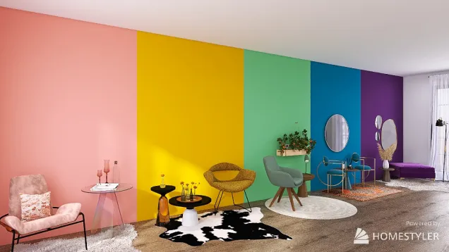 Colorful Designer Showroom