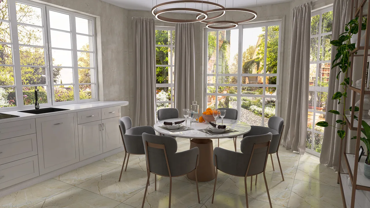 Italian Elegance 3d design renderings