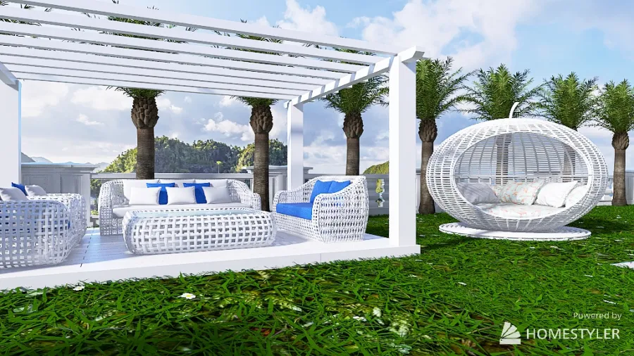 new summer house 3d design renderings