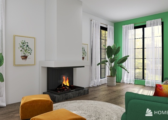 Jade Sitting Room - FULL DESIGN Design Rendering