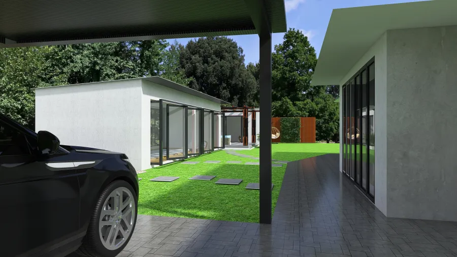 экстерьер загородного дома 3d design renderings