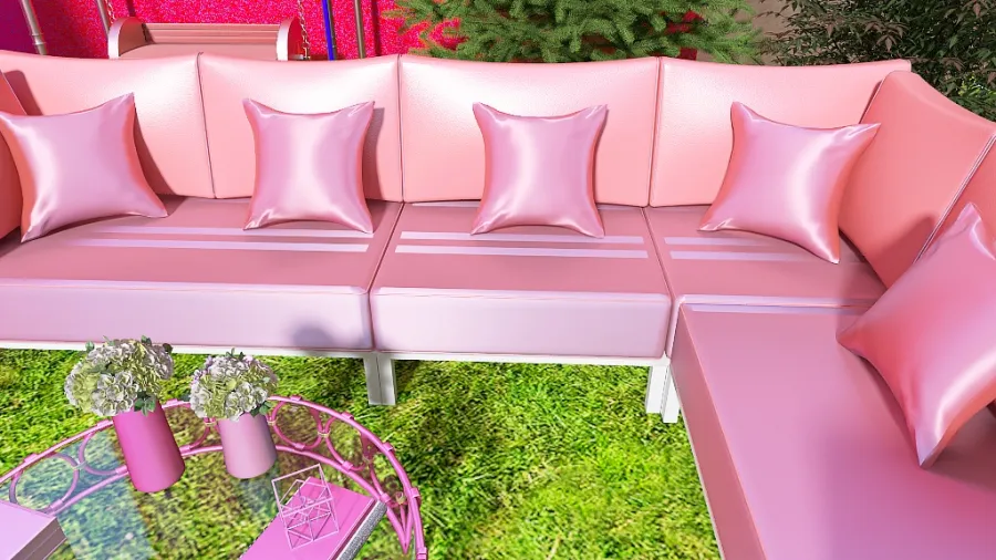 Barbie house 3d design renderings