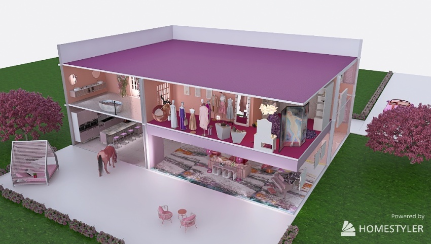 Barbie's Dream House 3d design picture 4431.63