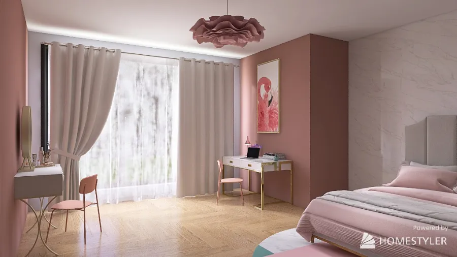 Second Bedroom2 3d design renderings