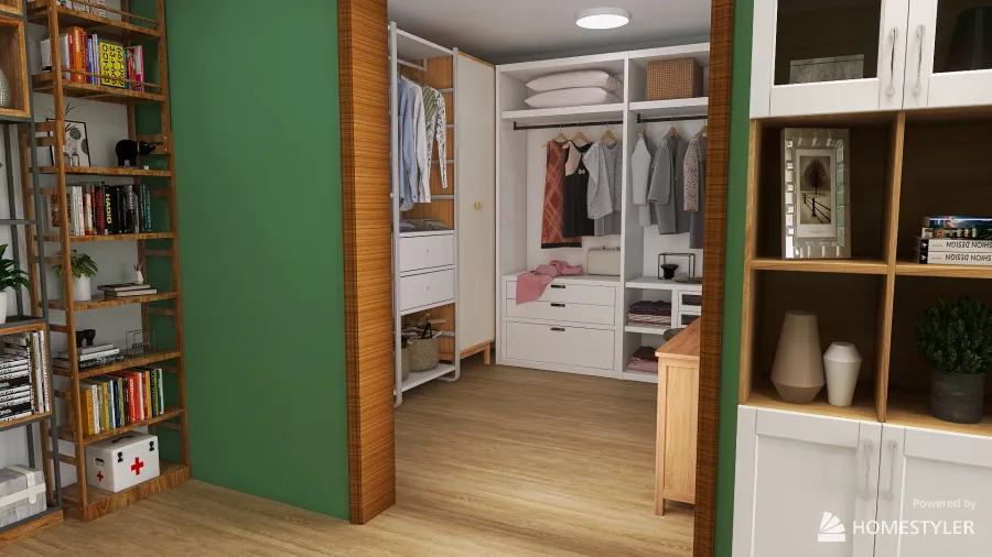 Scandinavian Apartment 3d design renderings