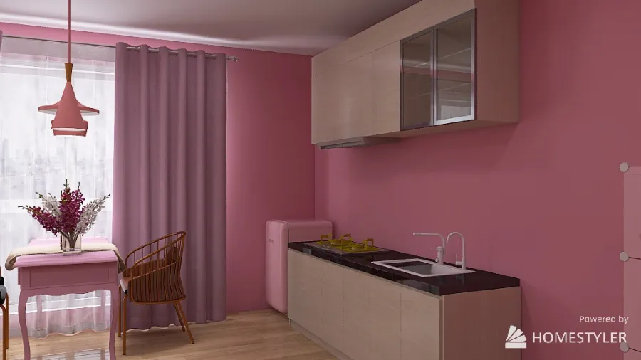 Barbie Dream House by Naty 3d design renderings
