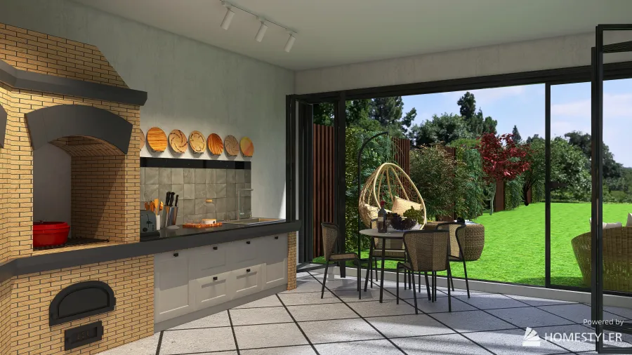 экстерьер загородного дома 3d design renderings