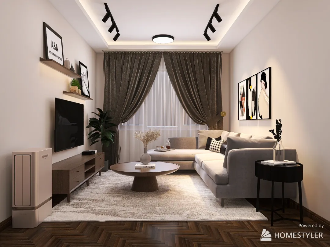 Kasturi Apartment 3d design renderings