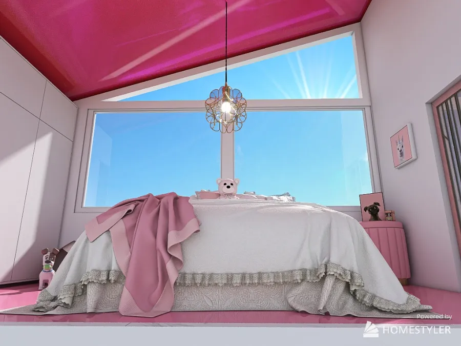 Barbie Dream (Doll) House 3d design renderings