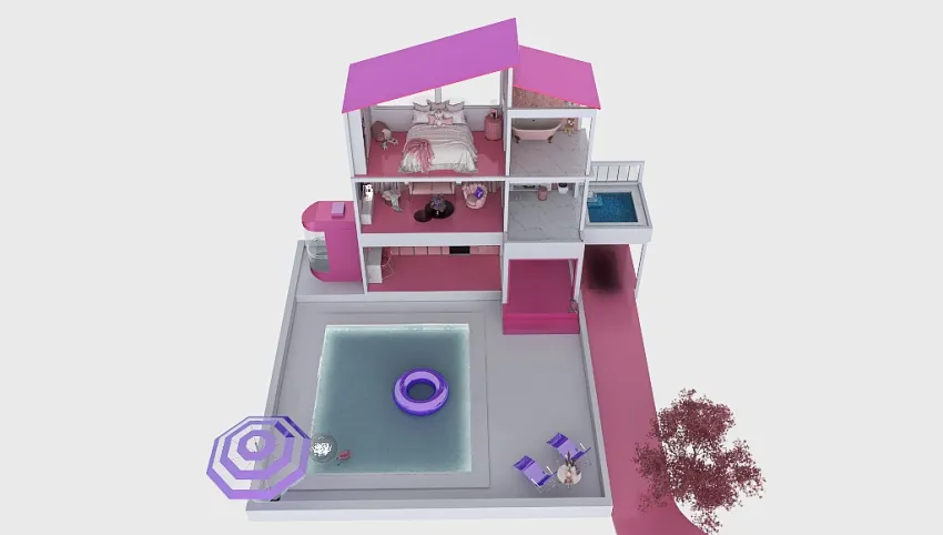Barbie Dream (Doll) House 3d design picture 66.02