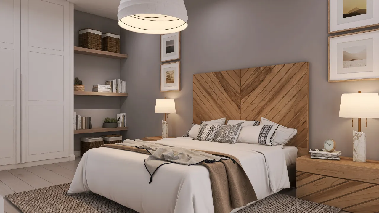 Bedroom 3d design renderings