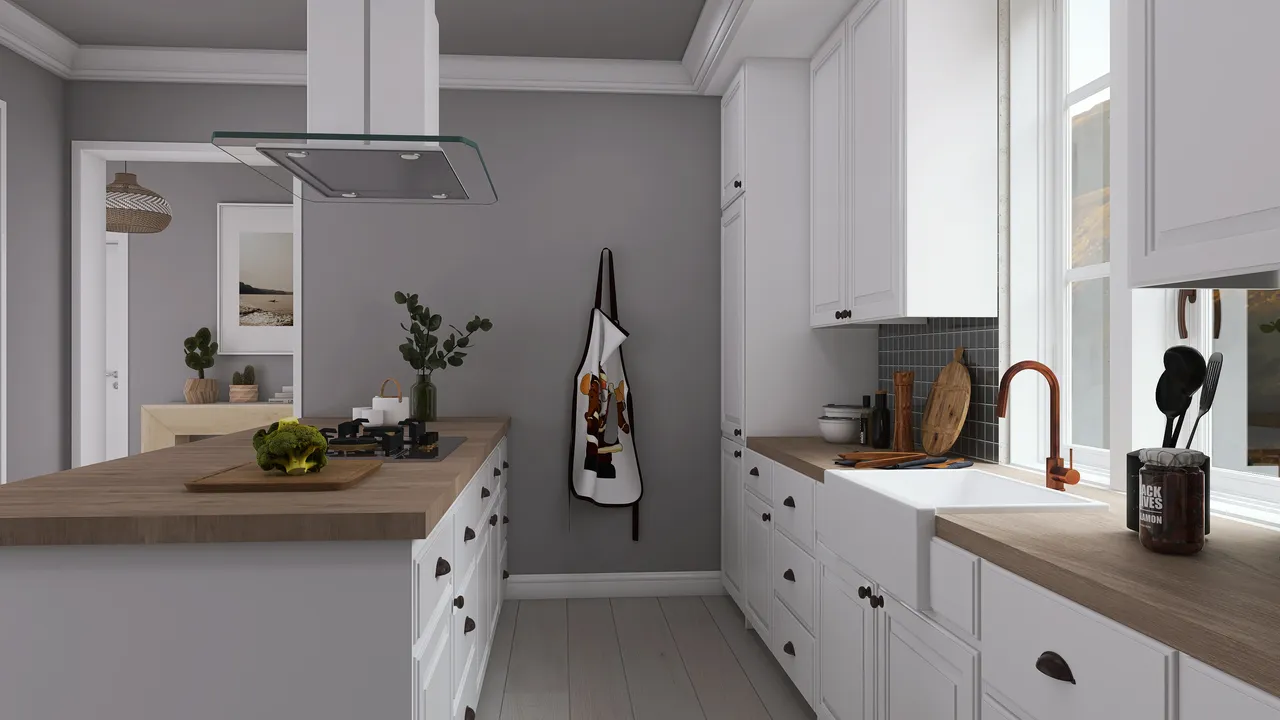 Kitchen 3d design renderings