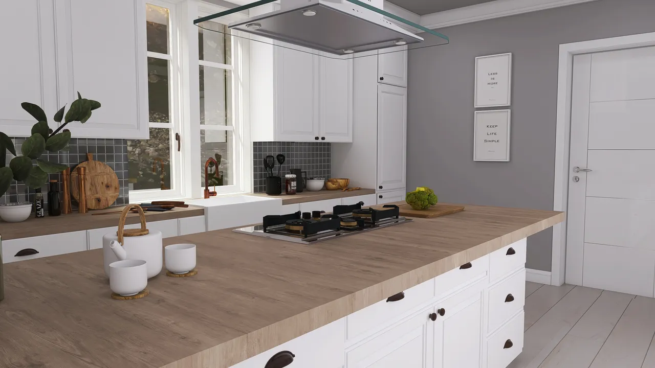 Kitchen 3d design renderings