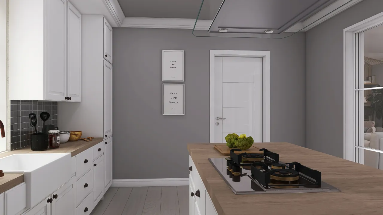 Kitchen 3d design renderings