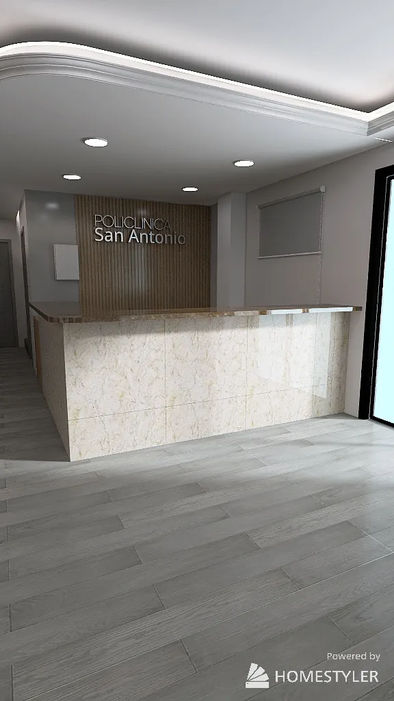 CINICA SAN ANTONIO 3d design renderings