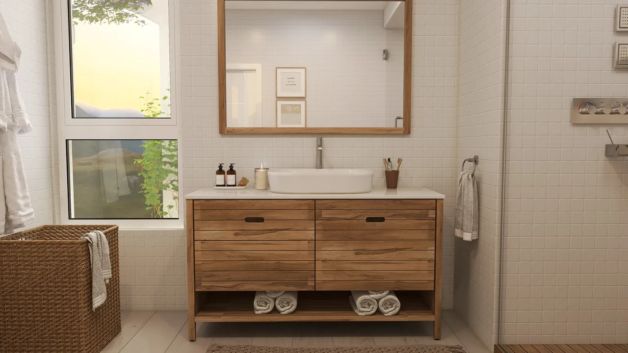 Bathroom 3d design renderings