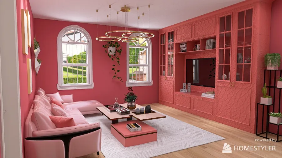 Barbie Dream House 3d design renderings