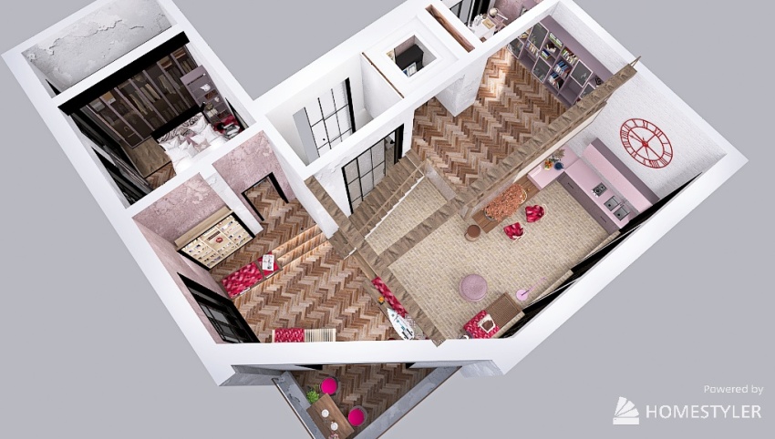 Rebel Barbie in loft style 😉 3d design picture 262.6
