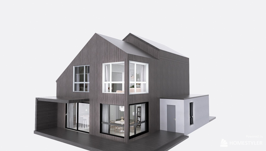 Scandinavian House 3d design picture 150.79