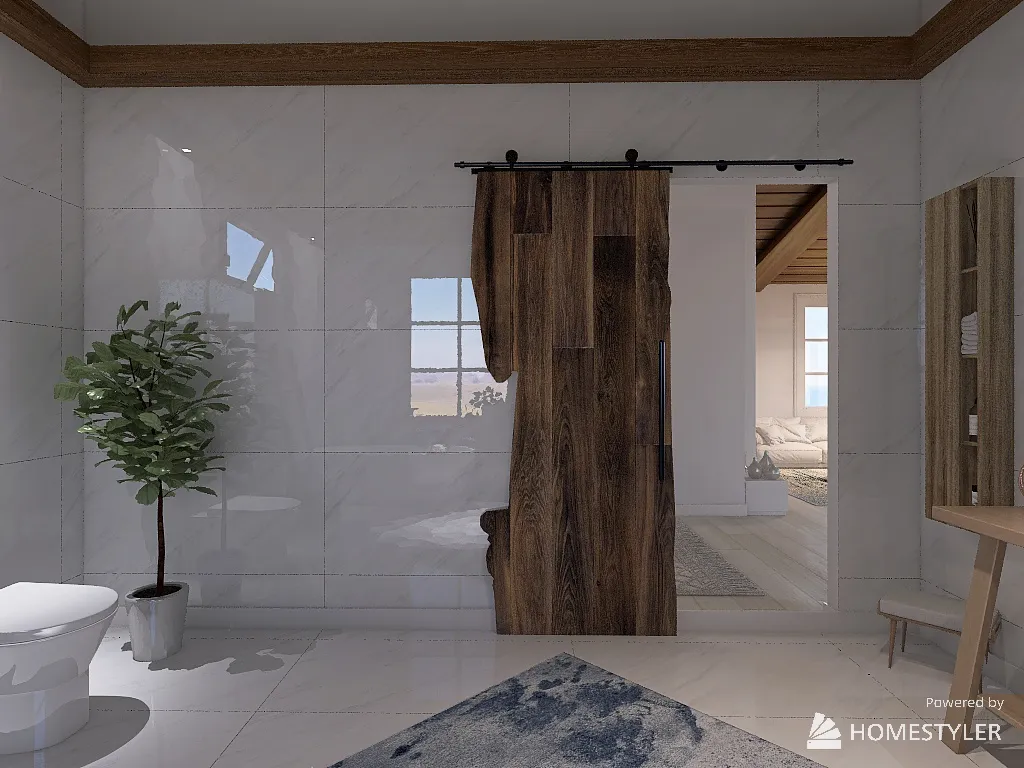 Bathroom 3d design renderings