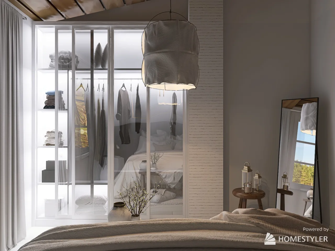 Bedroom 3d design renderings