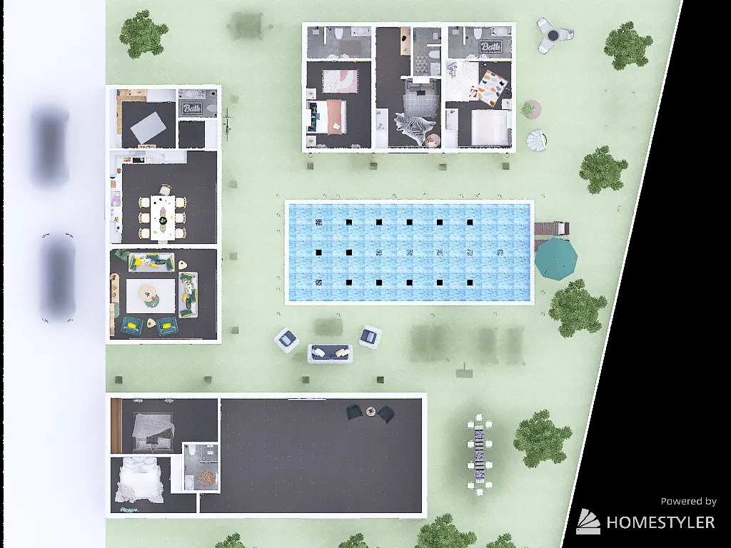 6_ VINEYARD HOUSE FOR LARGE FAMILY 3d design renderings