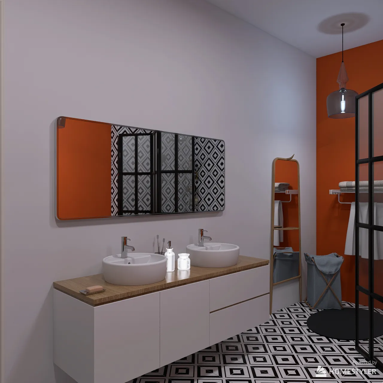 Bathroom 3d design renderings