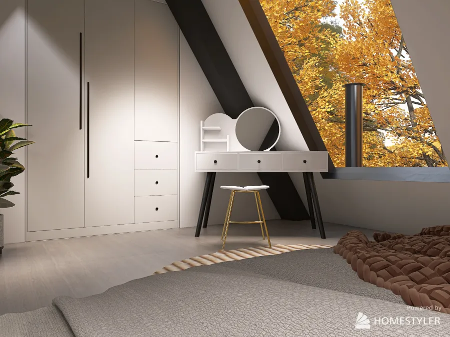 Weekend Cabin 3d design renderings