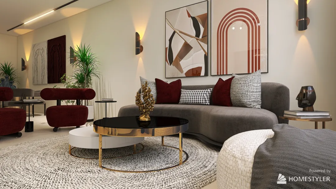 Omer Apartment 3d design renderings