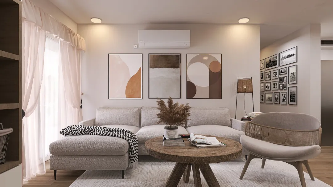 2 Bedroom Condo - City Life 3d design renderings