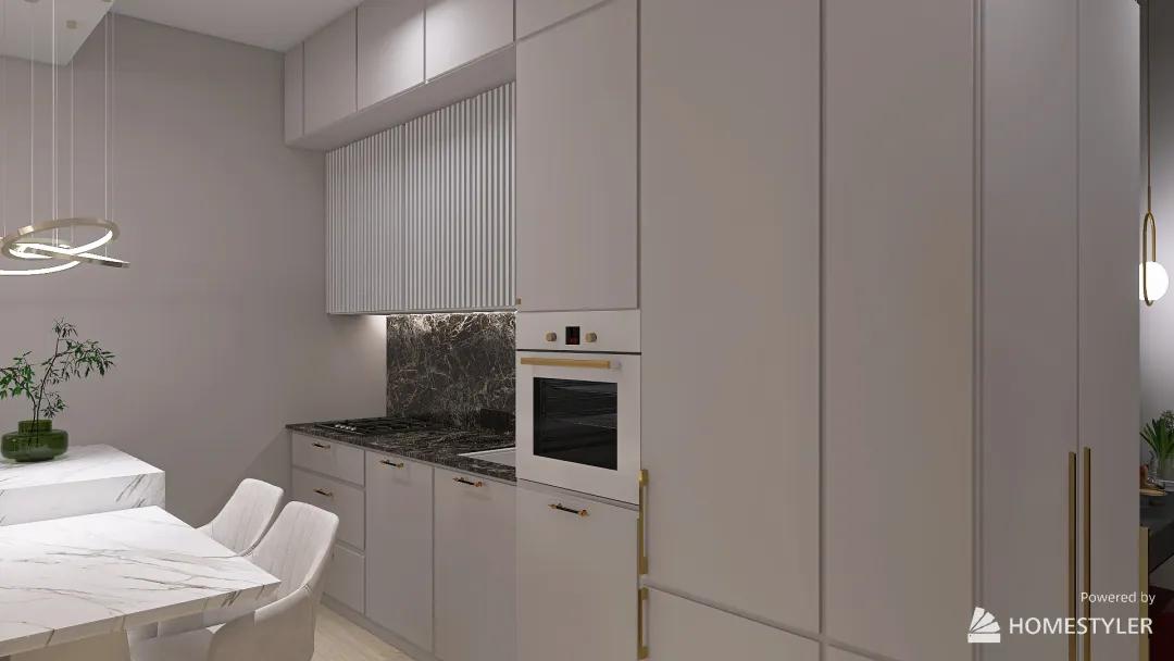 2 кухня Таня Горлин 3d design renderings