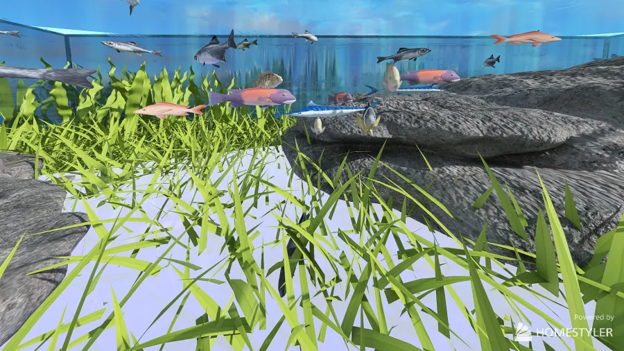mini oceano... 3d design renderings